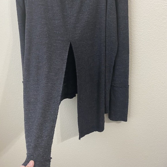 Free People We the Free Womens Sweater Large Split Back Cowl Neck OB536113 - Picture 5 of 10